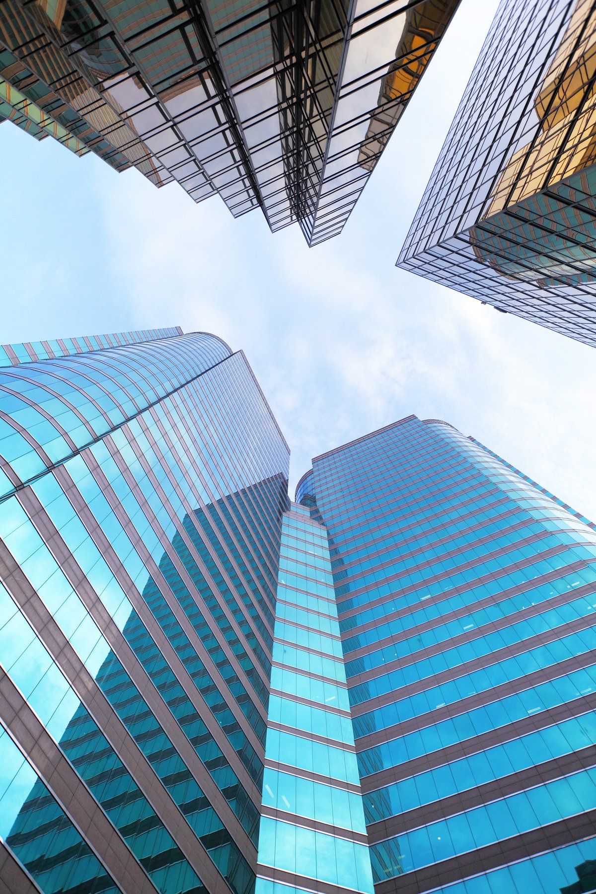 Office Building from below View